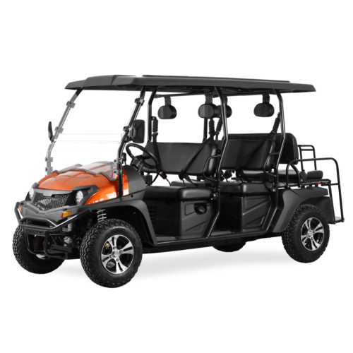 400cc 4 Sitze EFI UTV Orange Farbe